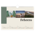 Calendario A4 horizontal — Lugares del mundo [Febrero]