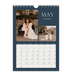 Calendario personalizado A5 — Pizarra y caligrafía [Mayo]
