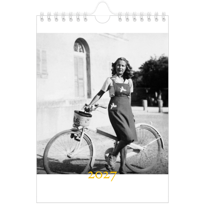 Calendario personalizado A5 — Estilo Heritage [portada]