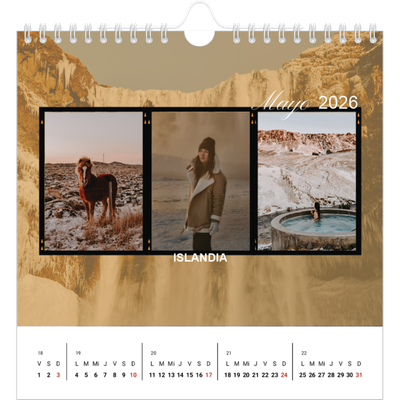 Calendarios Cuadrados — Pasión por la aventura [portada]