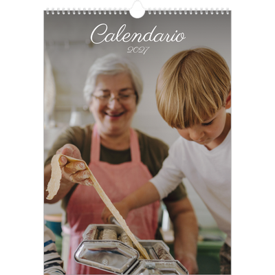 Calendarios A3 — Mes escrito a mano [portada]
