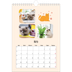Calendario personalizado A4 — Gatos y garabatos [portada]