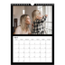 Calendario personalizado A4 — Margen negro [Abril]