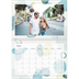 Calendario personalizado doble A4 — Manchas de acuarela [Enero]