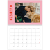 Calendario personalizado doble A4 — Divertido y colorido [Febrero]