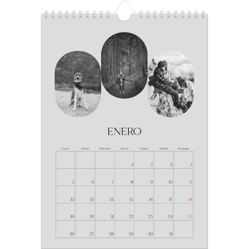 Calendario personalizado A4 — Ruta de aventuras