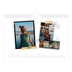 Calendario personalizado A5 — Scrapbook con estilo [Enero]