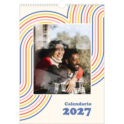 Calendarios A3 — Líneas retro [portada]