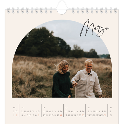 Calendarios Cuadrados — Arco de recuerdos [Marzo]