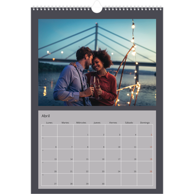 Calendarios A3 — Colorea mi mundo [Abril]