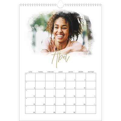 Calendarios A3 — Efectos fotográficos [Abril]