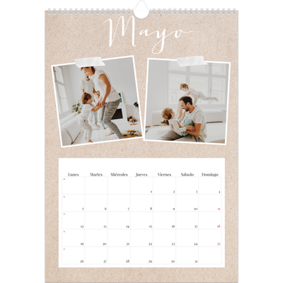 Calendarios A3 — Calendario scrapbook [portada]