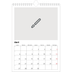 Calendario personalizado A4 — Diseña tu producto [Abril]