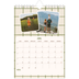 Calendario personalizado A5 — Patrones retro [Abril]