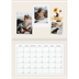 Calendario personalizado doble A4 — Scrapbook vintage [Enero]