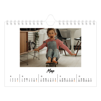 Calendario personalizado A5 — Este(a) soy yo [portada]