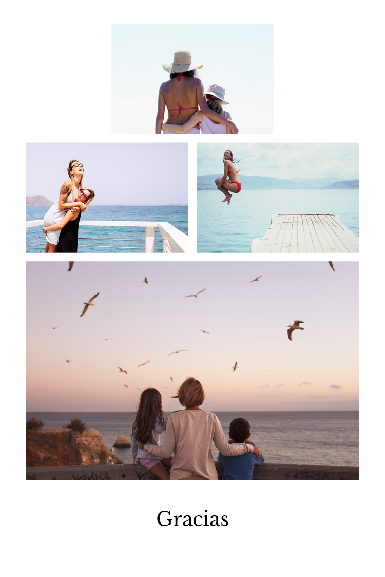 Tarjetas de agradecimiento — Collage de agradecimiento