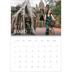 Calendario personalizado doble A4 — Serif sencillo [portada]