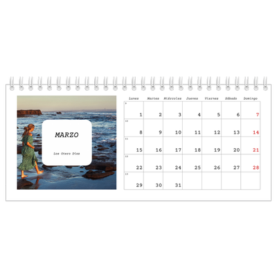 Calendarios de mesa — La historia completa [Marzo]