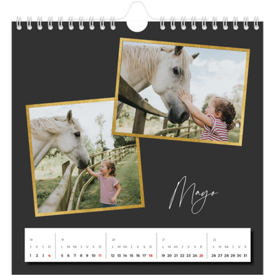 Calendarios Cuadrados — Tantos recuerdos [portada]