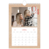 Calendario personalizado A5 — Toques de rojo [Abril]