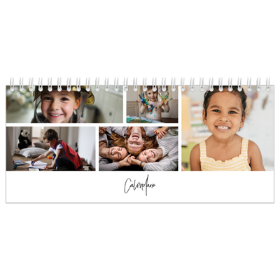 Calendarios de mesa — Disposición de fotos [portada]