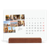 Calendario de mesa con base de madera - apaisado  — Descanso de la ciudad [Marzo]