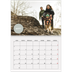 Calendario personalizado doble A4 — Pegatina de foto [Marzo]