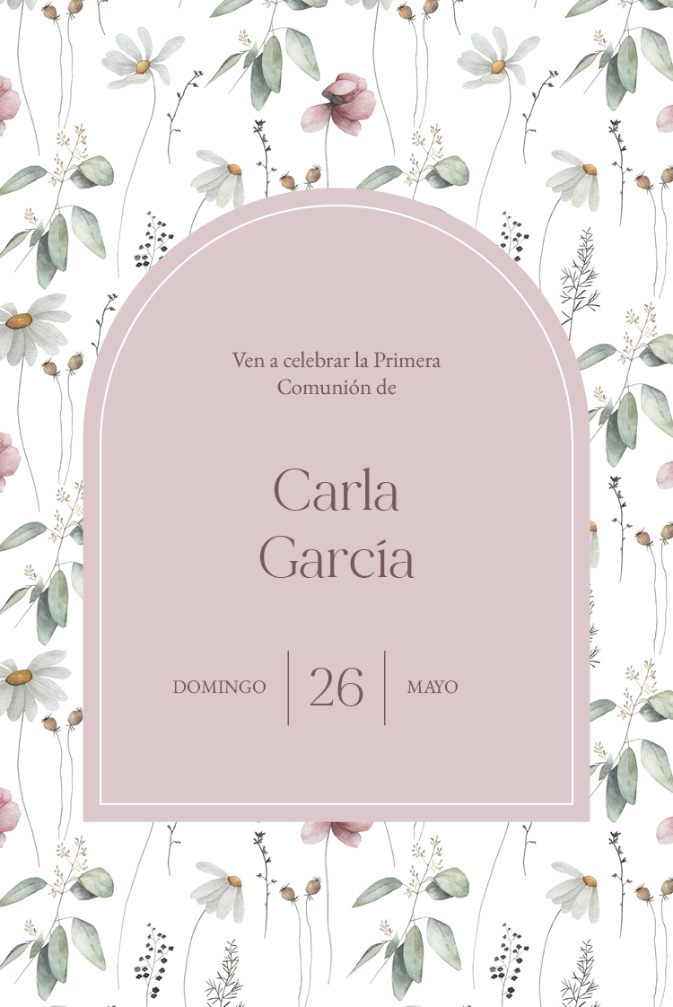 Invitaciones — Tallos altos