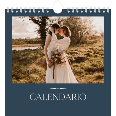 Calendarios Cuadrados — Pizarra y caligrafía [portada]