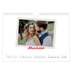 Calendario A4 horizontal — Firmado en carmín [Marzo]