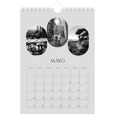 Calendario personalizado A5 — Ruta de aventuras [portada]