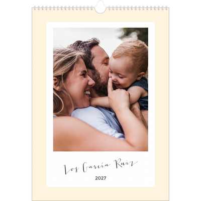 Planificador familiar A3 — Planificador familiar moderna - Familia de 5 [portada]