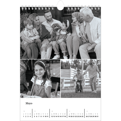 Calendario personalizado A5 — Enfoque [portada]