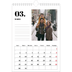 Calendario personalizado A4 — Serif y momentos [Marzo]