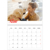 Calendario personalizado doble A4 — Un año genial [Abril]