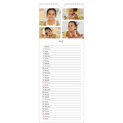 Calendario de cocina  — Disposición de fotos [Marzo]
