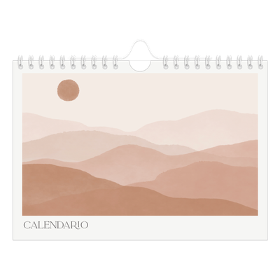 Calendario personalizado A5 — Citas que inspiran [portada]