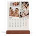Calendario de mesa con base de madera - vertical  — Recuerdos en movimiento [Enero]