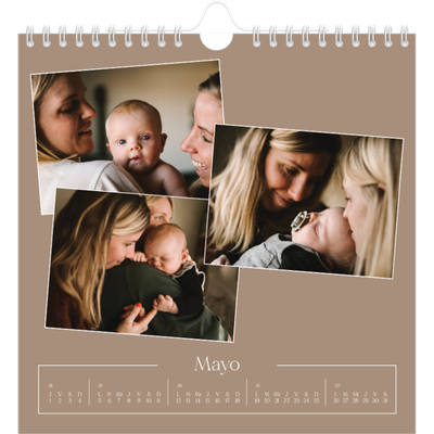 Calendarios Cuadrados — Recuerdos artesanales [portada]