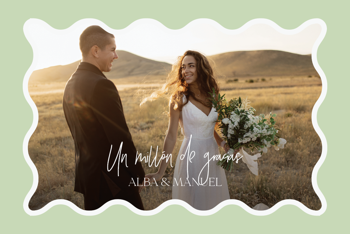 Tarjetas de agradecimiento — Vieiras pastel