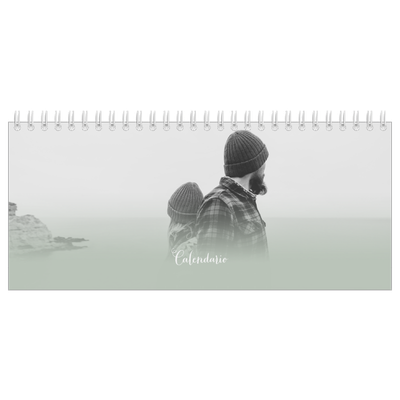Calendarios de mesa — Verde bruma [portada]