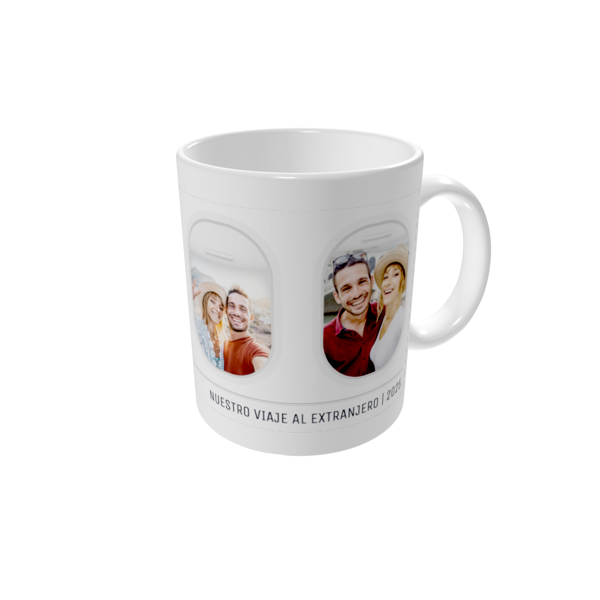 Tazas personalizadas — Ventanilla de avión
