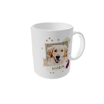 Tazas personalizadas — Cachorro juguetón