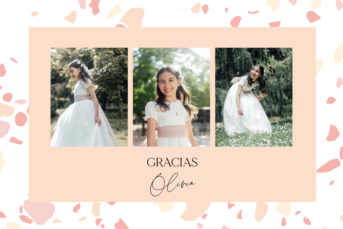 Tarjetas de agradecimiento — Terrazzo