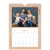 Calendario personalizado A5 — Toques de rojo [Marzo]