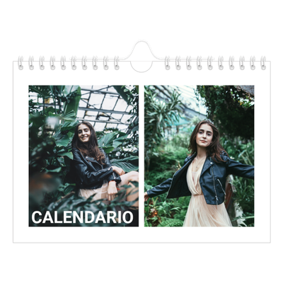 Calendario personalizado A5 — El gran mes [portada]