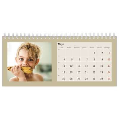 Calendarios de mesa — Colores de la tierra [portada]