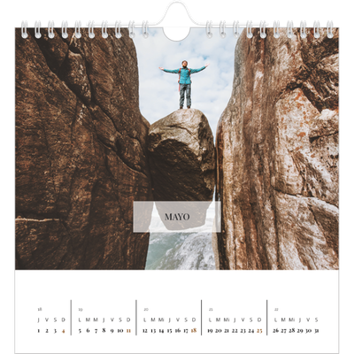 Calendarios Cuadrados — Calendario clásico [portada]