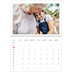 Calendario personalizado doble A4 — Reflejos rojos [Marzo]